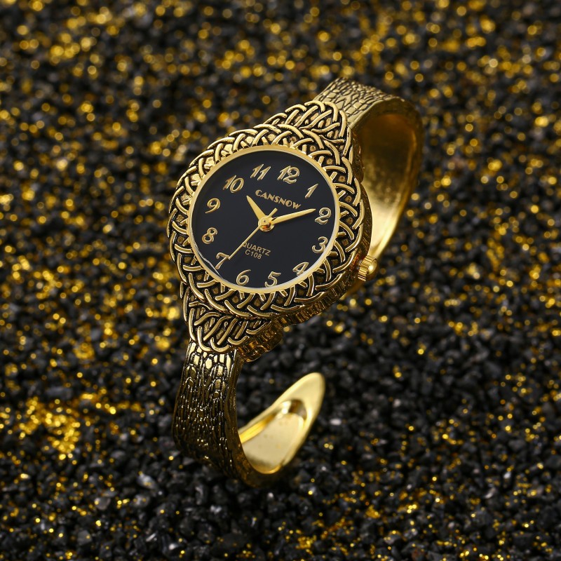 Luxury Watch Kids - CANSNOW Brand Luxury Fashion Golden Women's
