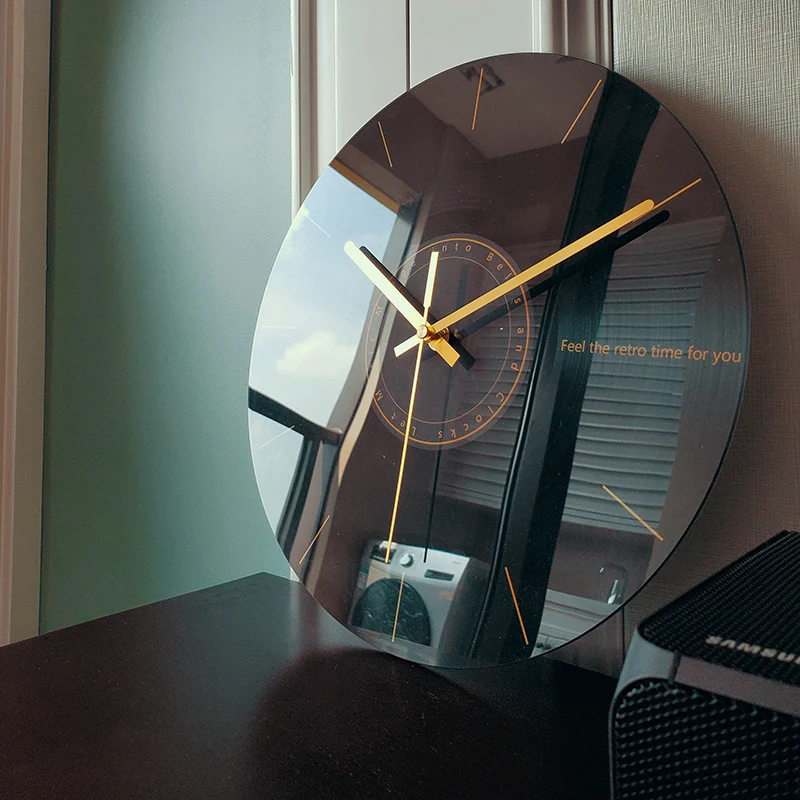 Luxury Silent Wall Clock Livin - Luxury Watch Europe ulasan dan harga