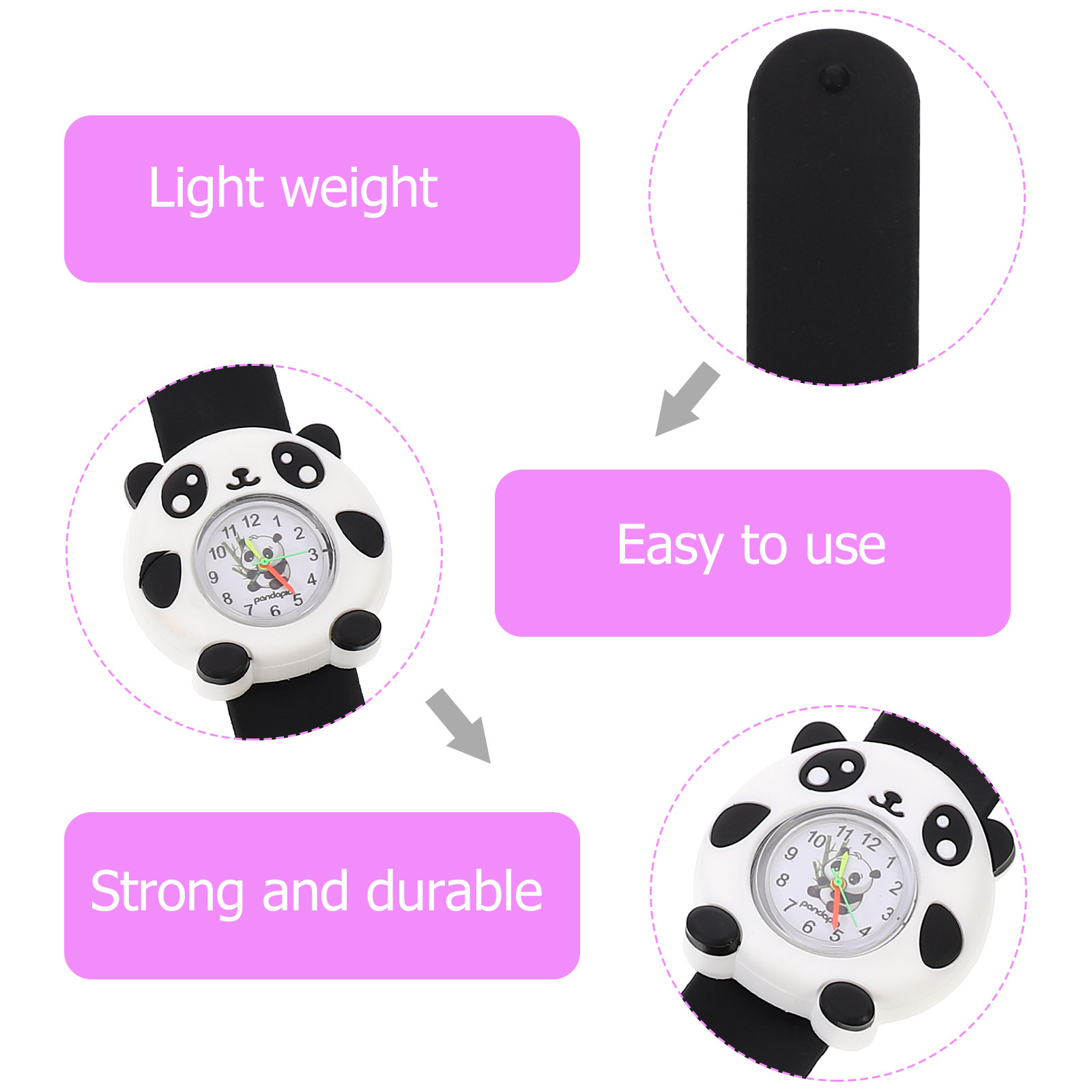 2Pcs Kids Wristwatch Silicone  - Luxury Watch Kids ulasan dan harga