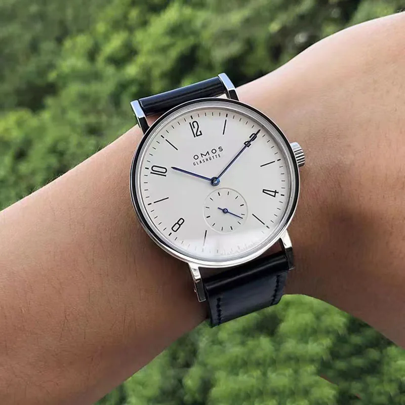 Men's 38mm automatic mechanica - Guilloché Dial Watch ulasan dan harga