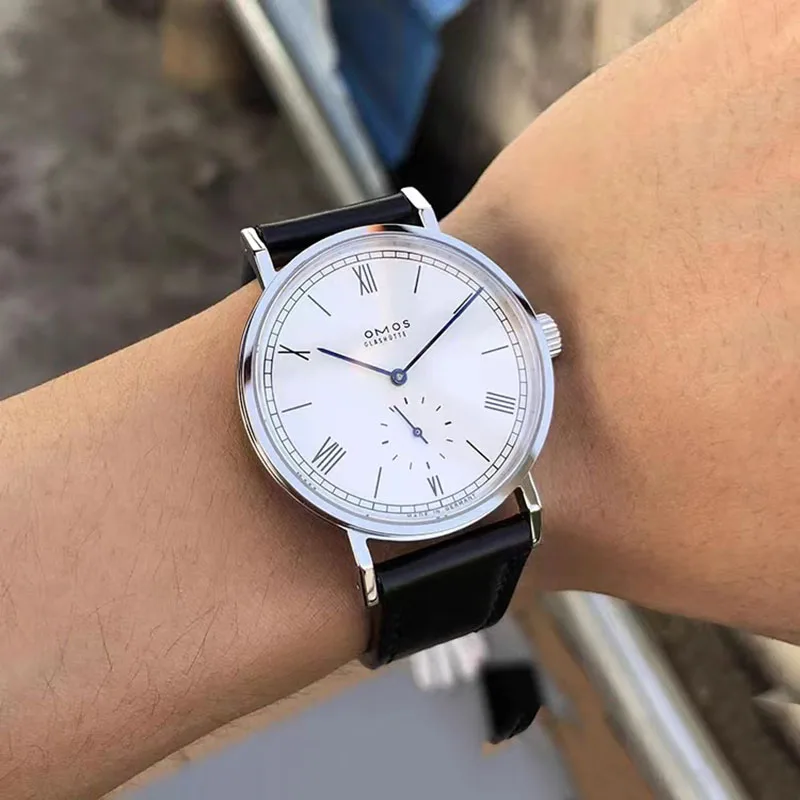 Men's 38mm automatic mechanica - Guilloché Dial Watch ulasan dan harga