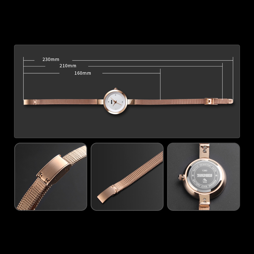 SKMEI 1390 Luxury Girl Bracele - Luxury Watch Kids ulasan dan harga