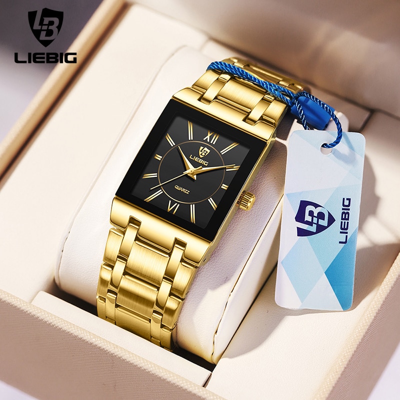 LiEBIG Luxury Golden Quartz Wr - Luxury Watch Kids ulasan dan harga