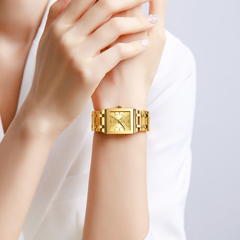 LiEBIG Luxury Golden Quartz Wr - Luxury Watch Kids ulasan dan harga