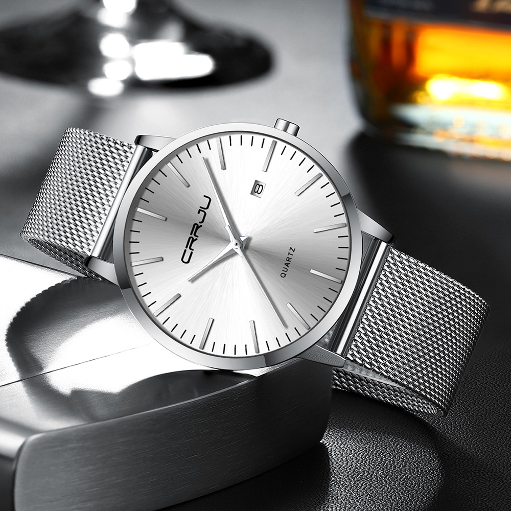 CRRJU New Fashion Mens Watches - Luxury Watch Low Price ulasan dan harga