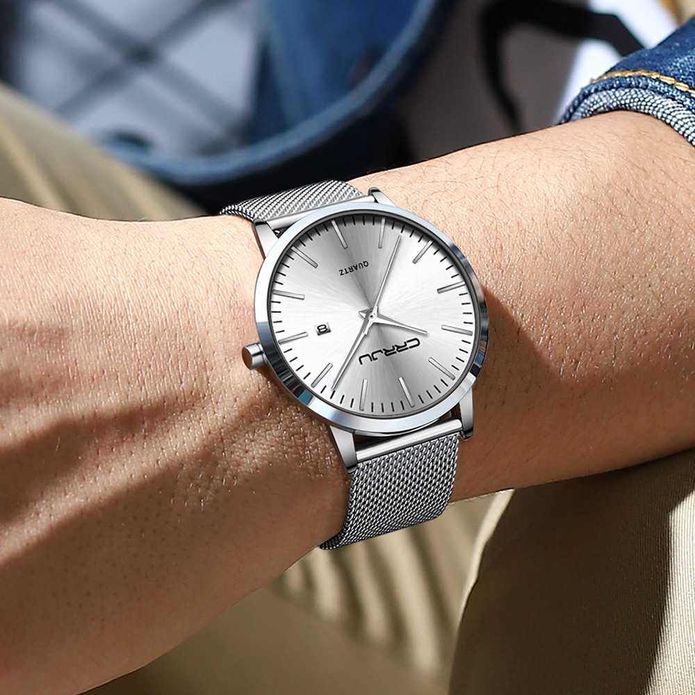 CRRJU New Fashion Mens Watches - Luxury Watch Low Price ulasan dan harga