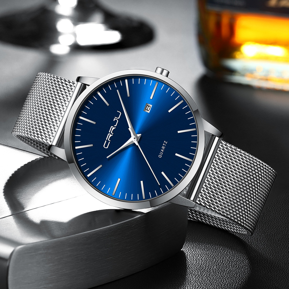 CRRJU New Fashion Mens Watches - Luxury Watch Low Price ulasan dan harga