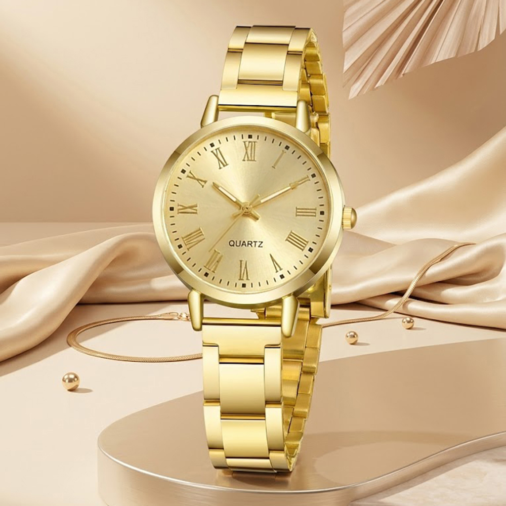 5Pcs/Set Unisex Jewelry Watche - Luxury Watch Collection ulasan dan harga