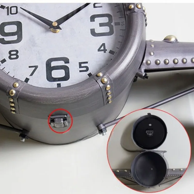 Living Room Silent Wall Clocks - Luxury Watch Europe ulasan dan harga