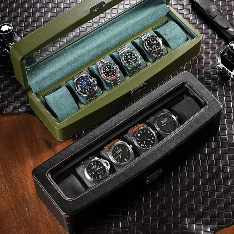 Light Luxury Leather Watch Org - Luxury Watch Collection Box ulasan dan harga
