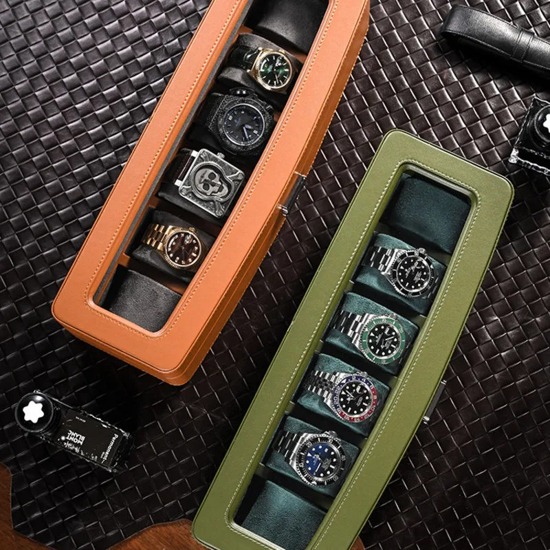 Light Luxury Leather Watch Org - Luxury Watch Collection Box ulasan dan harga