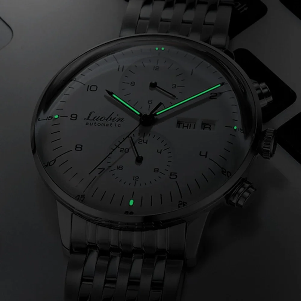 Mens Fashion Mechanical Watche - Guilloché Dial Watch ulasan dan harga