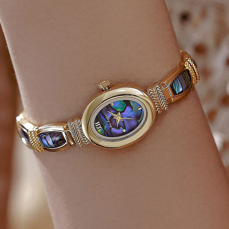 Oval Dial Women Bracelet Watch - Luxury Watch Unique ulasan dan harga