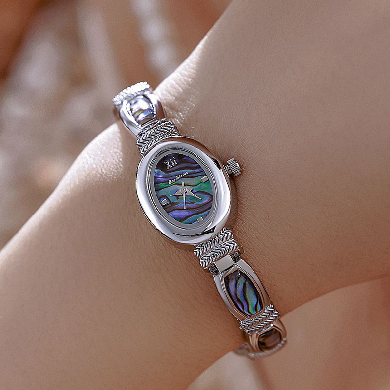 Oval Dial Women Bracelet Watch - Luxury Watch Unique ulasan dan harga