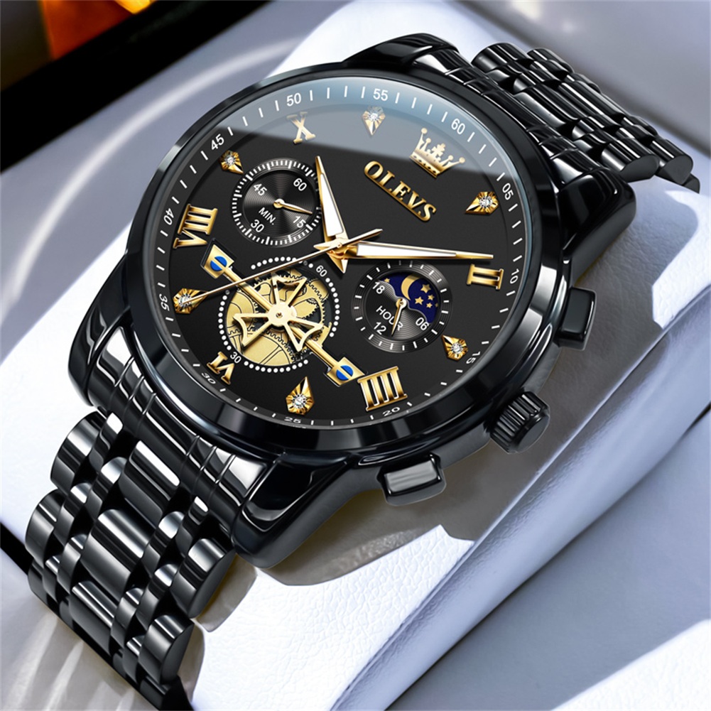 OLEVS Brand New Luxury Chronog - Luxury Watch Low Price ulasan dan harga