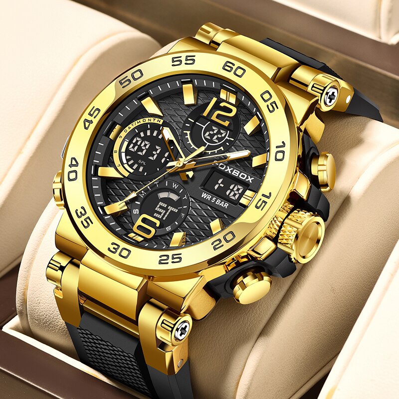 FOXBOX Business Watch Men Fash - Luxury Watch Collection Box ulasan dan harga