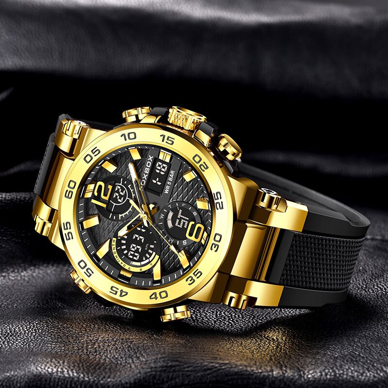 FOXBOX Business Watch Men Fash - Luxury Watch Collection Box ulasan dan harga