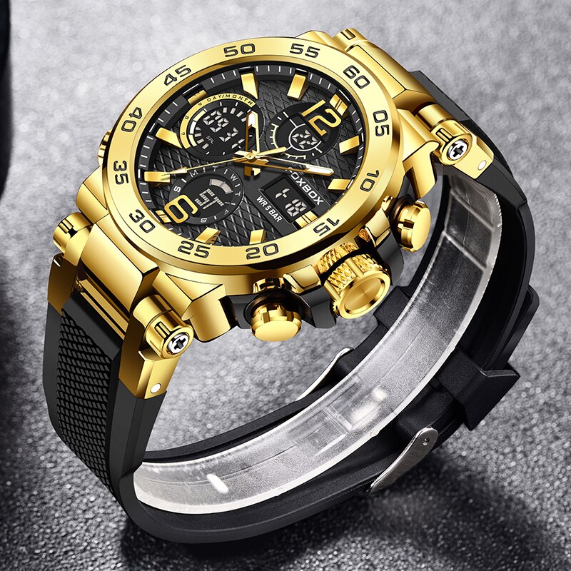 FOXBOX Business Watch Men Fash - Luxury Watch Collection Box ulasan dan harga