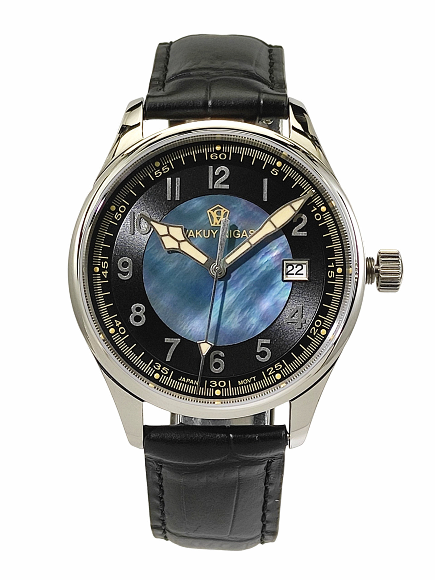 Vakuy 40MM Men's Automatic Mec - Guilloché Dial Watch ulasan dan harga
