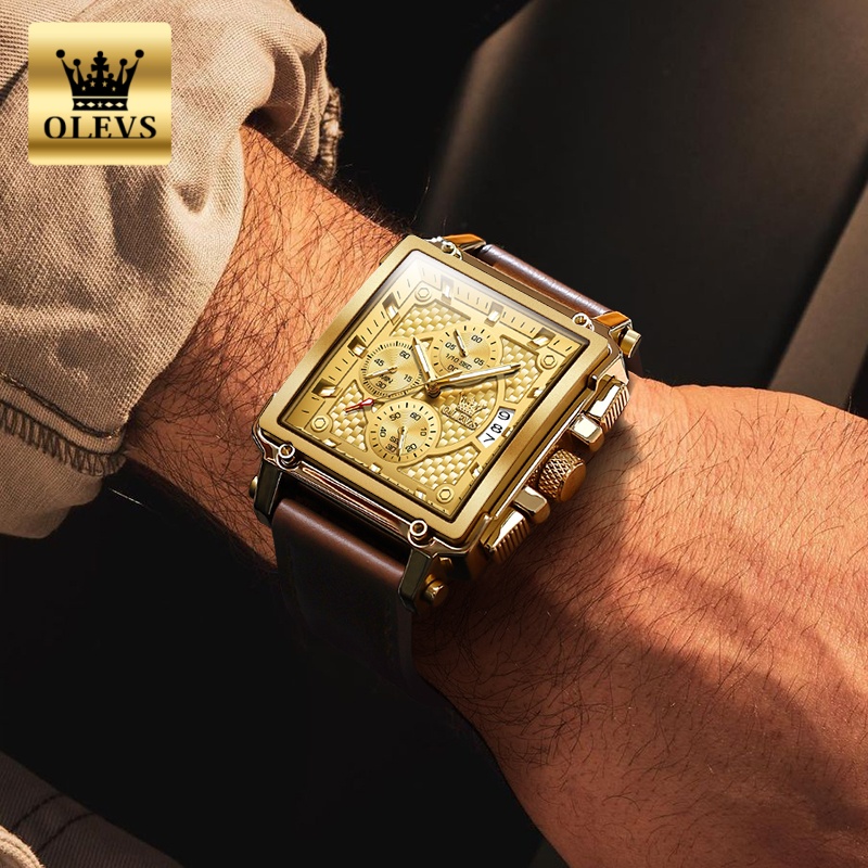OLEVS Brand Mens Watches Water - Luxury Watch Collection ulasan dan harga