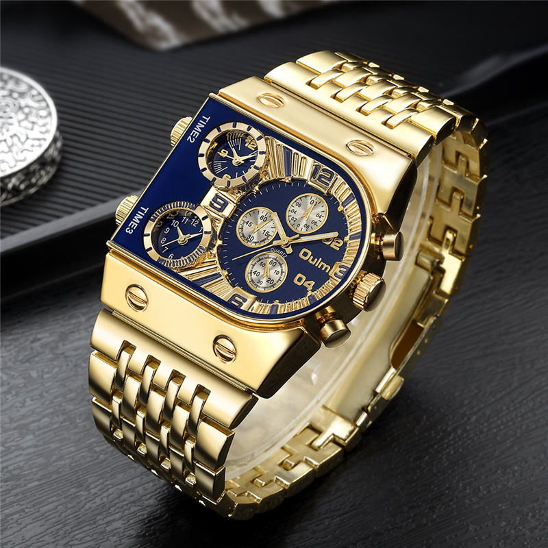 2024 New Oulm Quartz Watches M - Luxury Watch Low Price ulasan dan harga
