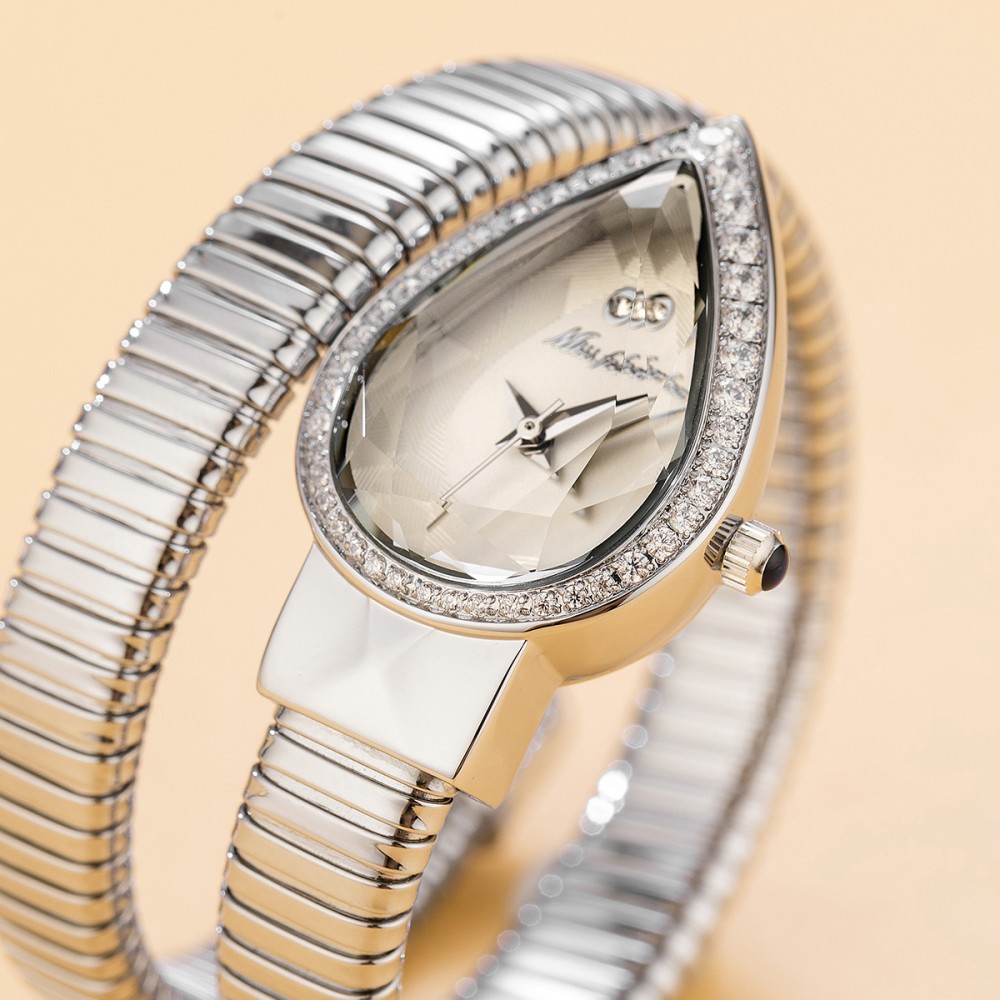 MISSFOX Snake Shape Diamond Wa - Luxury Watch Unique ulasan dan harga