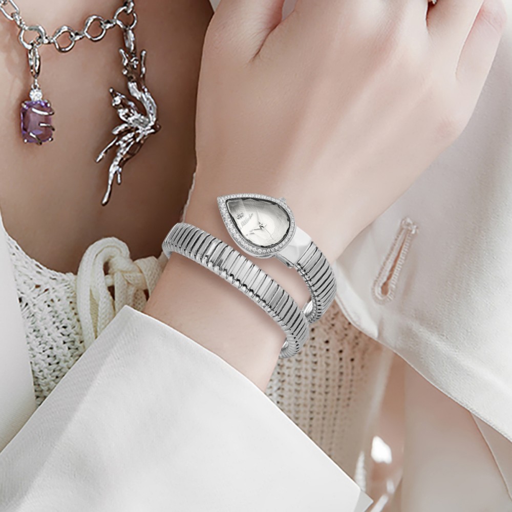 MISSFOX Snake Shape Diamond Wa - Luxury Watch Unique ulasan dan harga