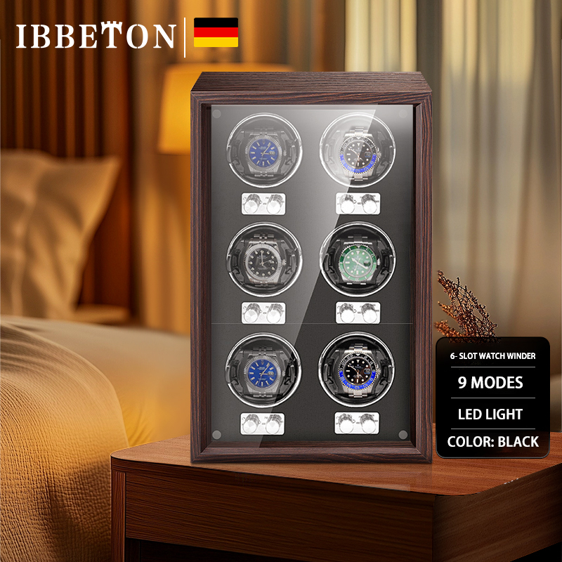 IBBETON Luxury Brand Wood Watc - Luxury Watch Collection Box ulasan dan harga