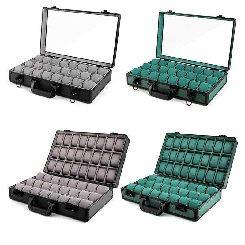 Skylight Display Aluminum Fram - Luxury Watch Collection Box ulasan dan harga