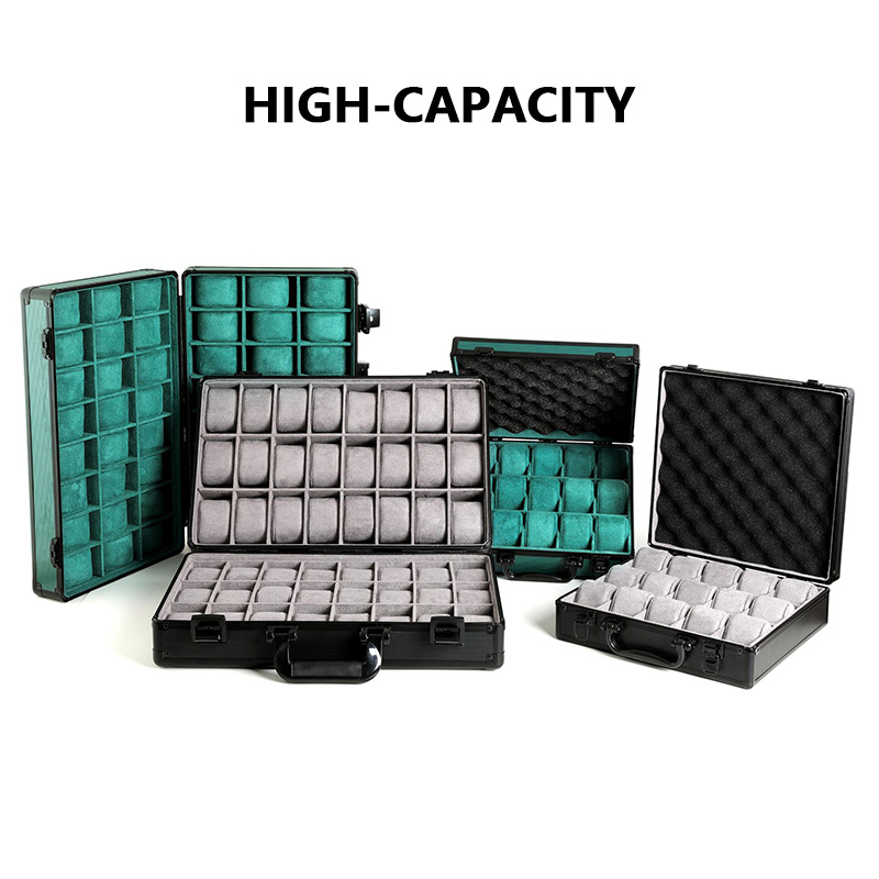 Skylight Display Aluminum Fram - Luxury Watch Collection Box ulasan dan harga